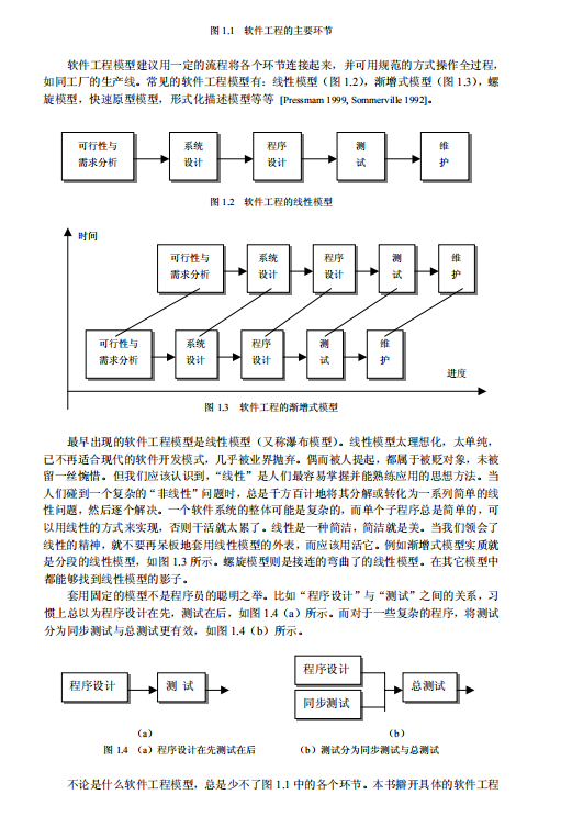 软件工程思想 PDF_软件测试教程
