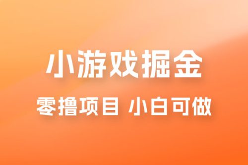 如何通过小游戏掘金月入过万,附引流,养机教程插图 如何通过小游戏掘金月入过万,附引流,养机教程插图